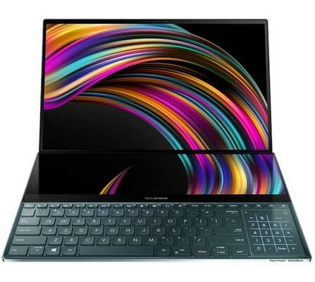 Ремонт материнской платы на ноутбуке Asus ZenBook Pro Duo UX581